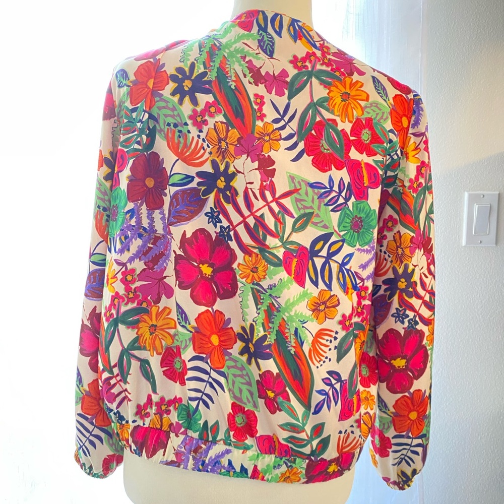 TRS outerwear floral jacket, lightweight
